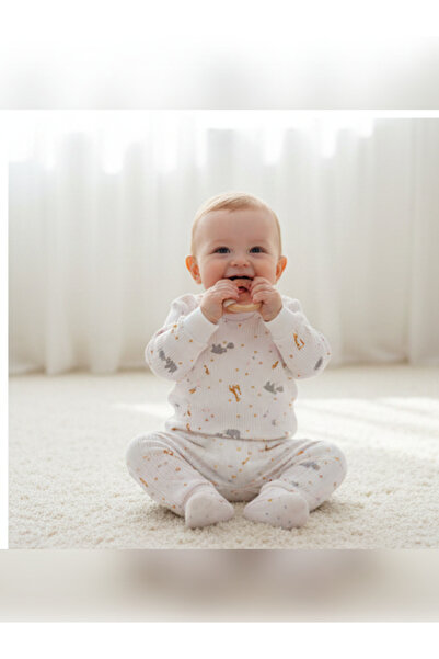 Sebi Bebe Baby Elephant Giraffe Pajama Set