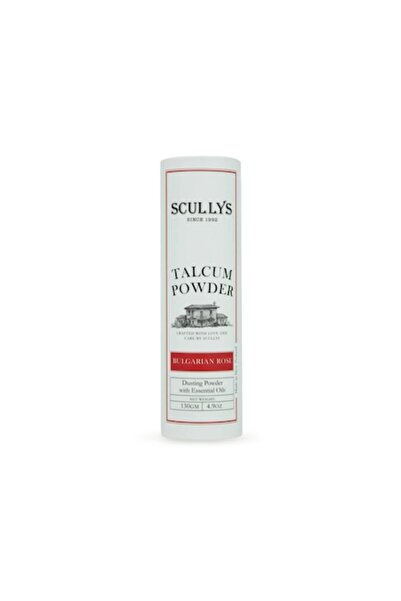 Scullys Talcum Powder, Rose, 130 g