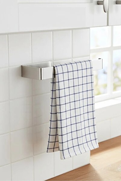 bulut art Stainless Steel Adhesive Towel & Toilet Paper Holder Set | Installation Without Drilling Moisture Resistant