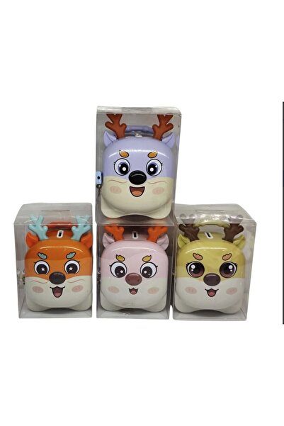 Şirin Enjoy Box Sevimli Geyik Metal Kumbara
