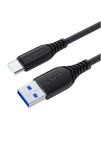 parkiz كابل شحن USB إلى USB-C بقوة 30 وات - شحن سريع، تصميم معزز