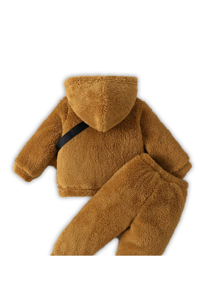 RebelBeBe Cocolino tracksuit with pouch, Boys 12-18 months