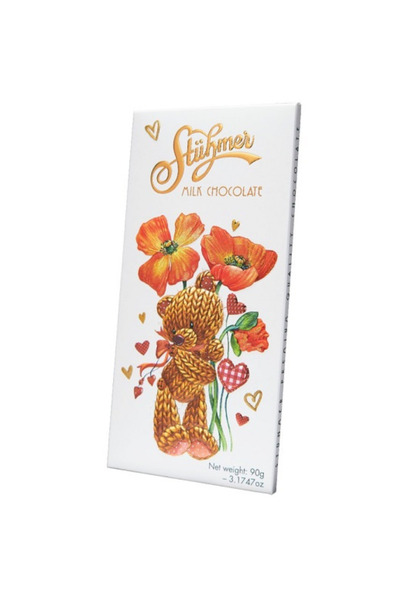 Stühmer Stuhmer Ciocolata cu lapte(teddy bear) 90g- PRODUS DE CIOCOLATERIE