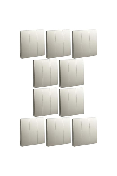 Raco مفتاح ليجراند ماليا سينسز ثلاثي الاتجاه، 16 أمبير، 250 فولت، أطراف لولبي...