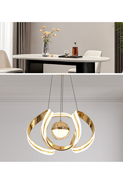 AFN ثريا أكريليك حديثة مع ضوء كروي