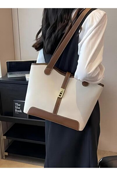 DOMEET Women's Faux Leather Large Capacity Shoulder Tote Messenger Bag