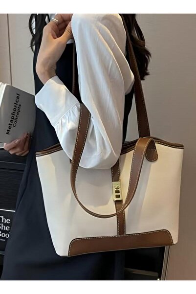 DOMEET Women's Faux Leather Large Capacity Shoulder Tote Messenger Bag