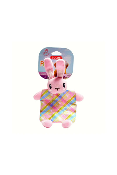 Zolux Plaid Pink Toy for Very Small Puppies
