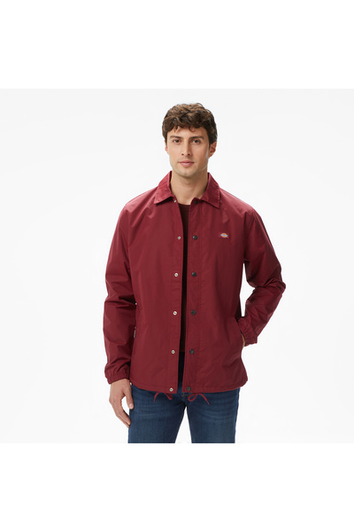 Dickies Oakport Coach Erkek Kırmızı Ceket