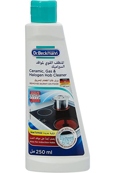 Dr.Beckmann Dr. Beckmann Halogen Hob Cleaner with Fine Activated Carbon, 250 ml
