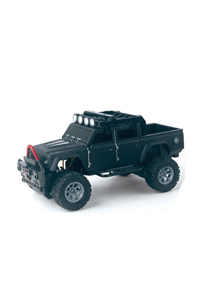 Toysea 4 Function Remote Control Off-Road Jeep with Front Lights, Durable RC Car for Kids