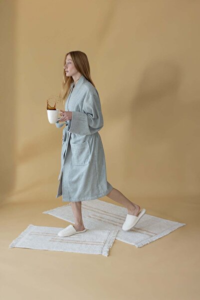 İrya Bound Single Bath Mat 100% Cotton 70X120 cm White