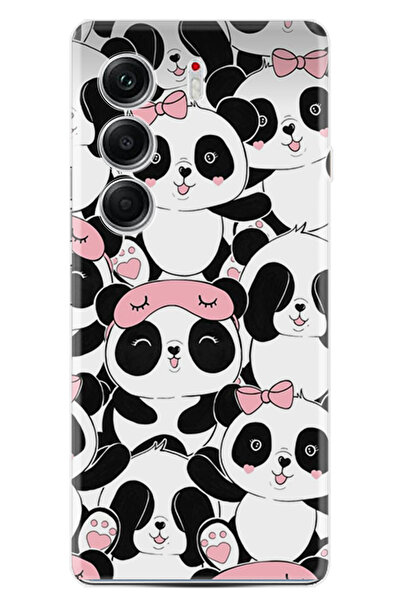 TECNO Camon 40 Pro Kılıf Boutique Baskılı Resimli Uykucu Pandalar Pcode -087
