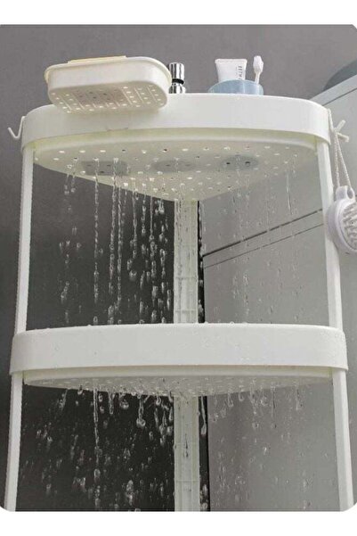 Generic Corner Shelf Bathroom Storage Organizer 4-Tier Toilet Storage Rack