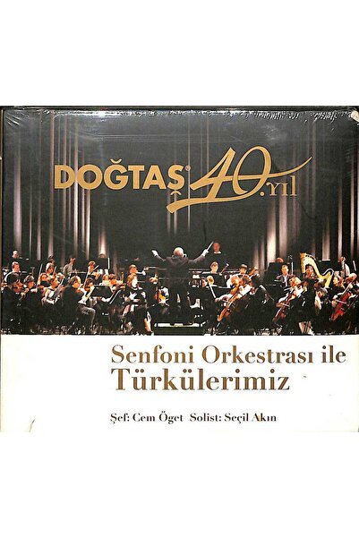 Gökçe Koleksiyon دوجستا 40. السنة - سينفونية مع موسيقى موسيقينا التراثية (أصلي) CD3728