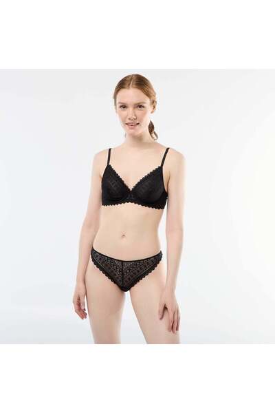 KİABİ Lace Thong BLACK