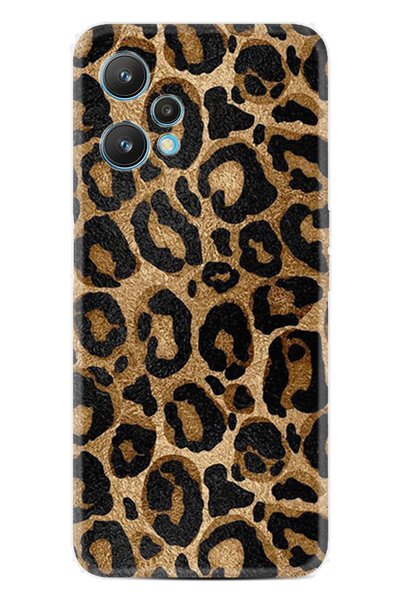 realme 9 Pro Kılıf Boutique Baskılı Resimli Leopar Pcode -055