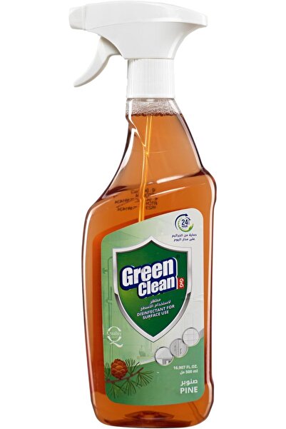 Green Clean Multi-Purpose Disinfectant Spray – Pine Scent – Deep Surface Cleaning – 500 ml