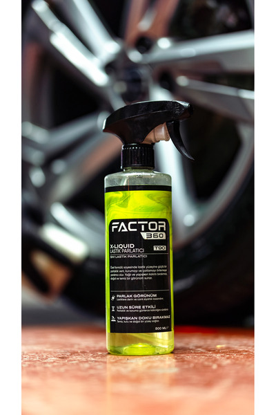 Factor360 Factor 360 X Liquid Sıvı Lastik Parlatıcı 500 ML