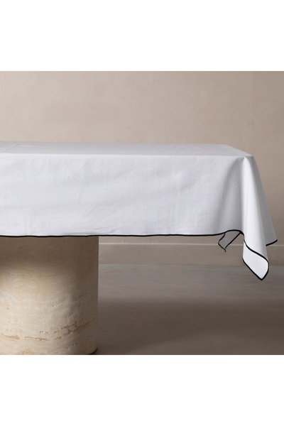 Mudo Concept BRENDA MASA ÖRTÜSÜ BEYAZ 160X220