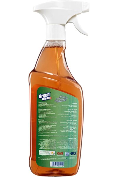Green Clean Multi-Purpose Disinfectant Spray – Pine Scent – Deep Surface Cleaning – 500 ml