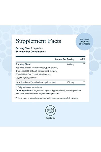 Youtheory Advanced Hyaluronic Acid Formula, 120 Tablets