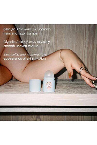 Topicals Razor Bump & Ingrown Hair Tonic High Roller with Salicylic Acid, AHAs & BHAs - Daily Treatm