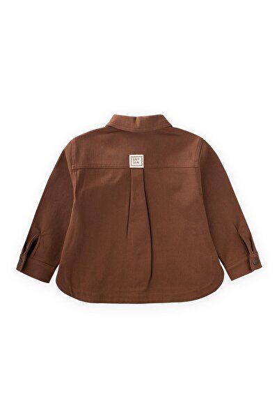 Cigit Gabardine Jacket 3-14 Years Old Brown