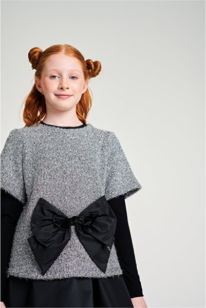 Lia Lea Girl Grey Dress