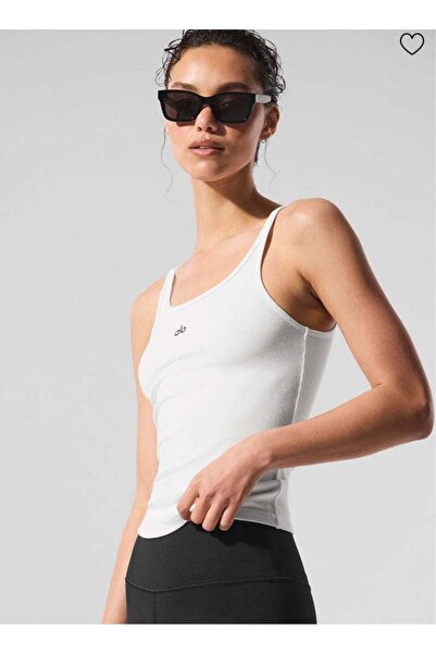 Alo Basic Tank Top - Essential for Daily Slim Fit Layering & Outerwear, Comfortable and Breathable