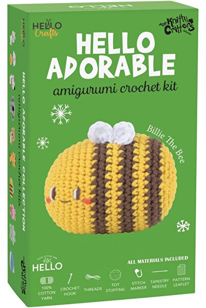 Liva Craft طقم أميجورومي هيلو أدورابل على شكل نحلة العسل 7.5 سم