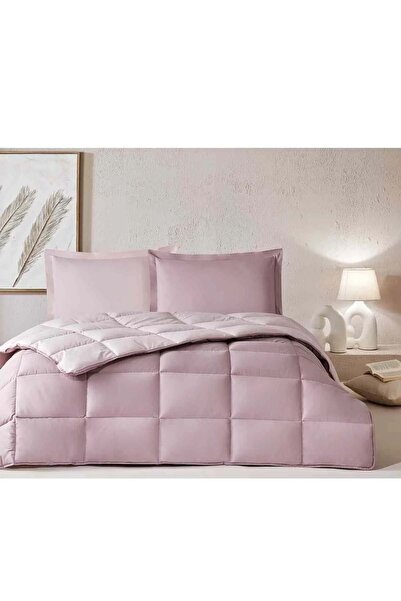 Özdilek 100% Cotton (Fitted Sheet) Single Bed Set-Colourist Rose Powder
