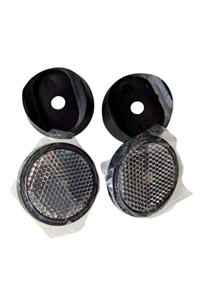 ÇELİKMOTO CG 125 ON DUZEN (ÖN AMORTISOR) REFLEKTORU TAKIM BEYAZ #100899