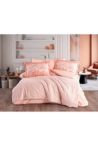 Hobby Double Poplin Duvet Cover Velura Terracotta