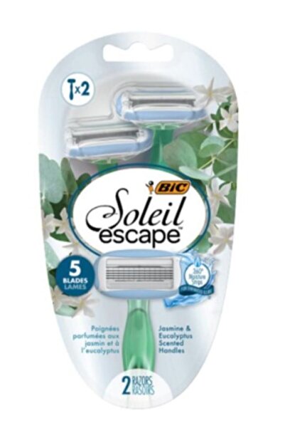 Bic Soliel Escape Women's Razor Blades - 2 Pcs
