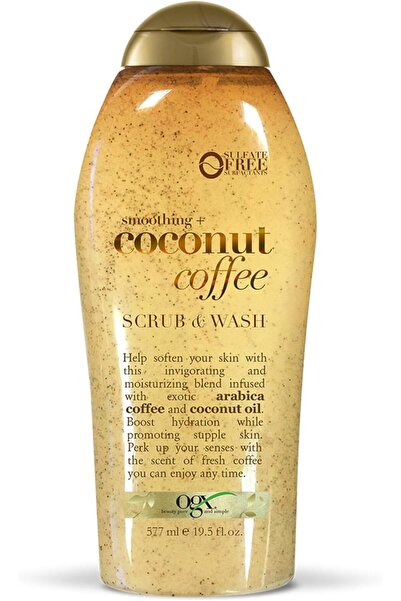 OGX Coconut & Coffee Body Wash and Exfoliating Scrub 19.5 oz