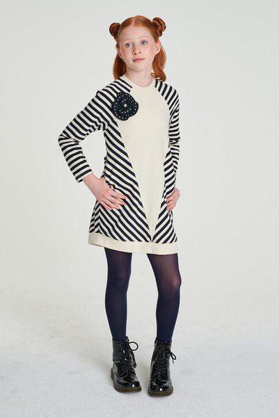 Lia Lea Girl Striped Dress