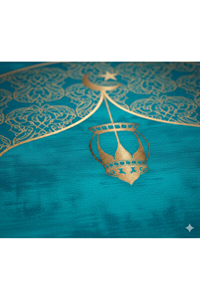 FOREVER ALDORA Couple's Prayer Rug Does Not Hurt Knees Soft Prayer Mat Turquoise