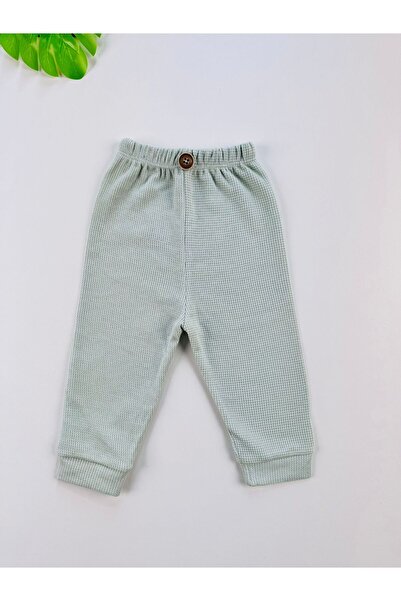EFU BABY Waffle Honeycomb Textured Waist Elasticated Baby Pants