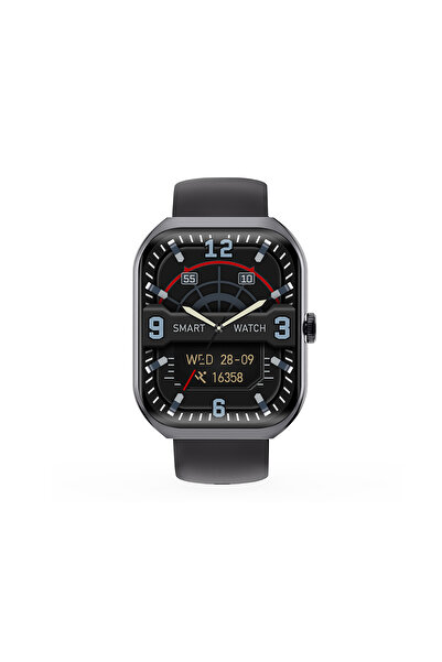 AWEI H 46 Waterproof Heart Rate Monitor Smart Watch Sports Bracelet Fitness Tracker - Black