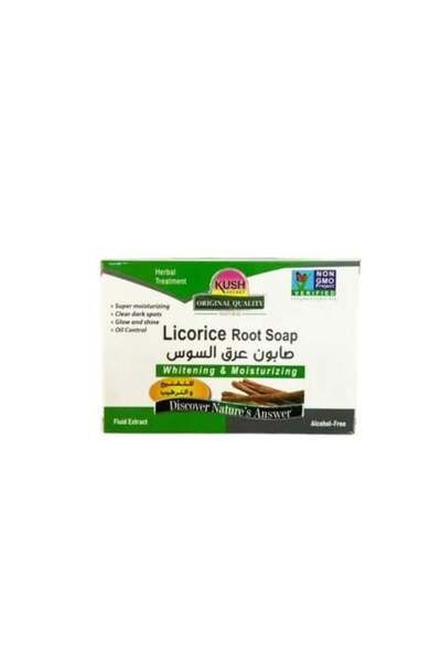 alatar صابون كوش لتبييض وترطيب البشرة بخلاصة عرق السوس - ١٠٠ غرام