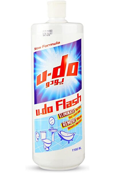 UDo يو-دو فلاش سائل منظف المرحاض، تركيبة أصلية قوية - 1.18 لتر