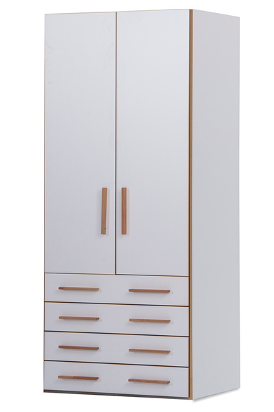 benim odam Retro 2 Kapılı Geniş Çekmeceli Dolap Genç / Çocuk Odası 207