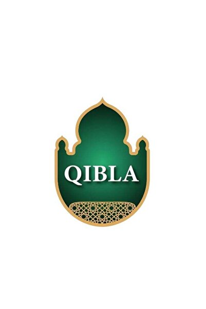 Arab Land Solutions ملصق مخطط اتجاه القبلة، 150×110 مم، دليل صلاة من الفينيل