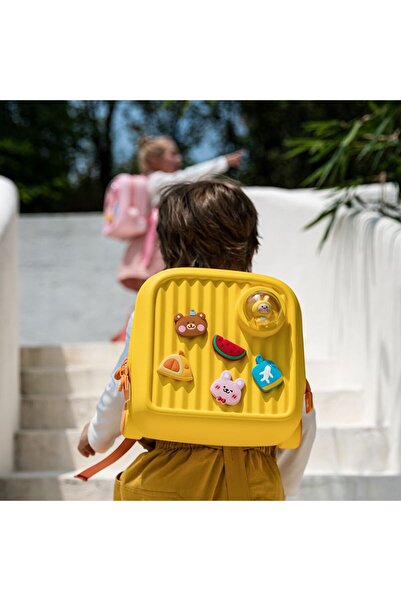 Generic Cute Toddler Backpack Waterproof EVA Preschool Bag Lightweight Mini Satchel for Kids 3 to 6 Years