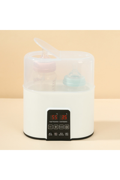 hibobi جهاز تسخين زجاجات الرضاعة 6 في 1، سخان حليب الأم والحليب الصناعي، معقم...