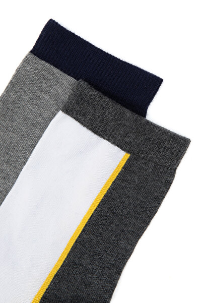 U.S. Polo Assn. Men's Navy Blue Booties Socks 50317968-Vr033