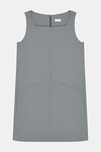 W Collection AÇIK HAKİ MİNİ ELBİSE