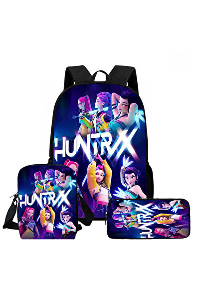 NO BRAND كيبوب، صائدو الساحرات، حقيبة ظهر للطلاب، مجموعة من 3 قطع، سعة كبيرة،...