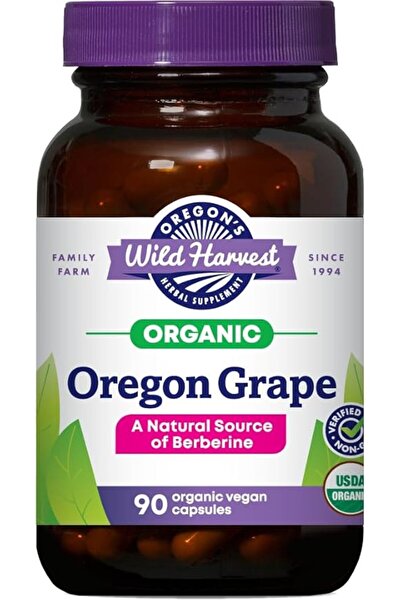 Oregons Wild Harvest Oregon's Wild Harvest Organic Oregon Grape Capsules, 90 Count
